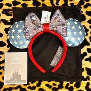 Disney Designer Harvey's Americana Minnie Ears